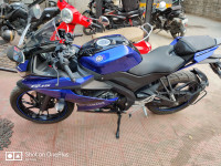 Blue Yamaha YZF R15 V3