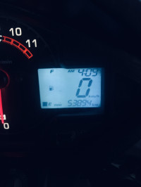 Black Honda Unicorn Dazzler