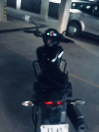 Black Honda Unicorn Dazzler