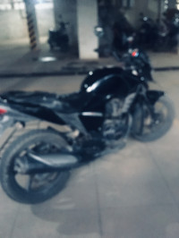 Black Honda Unicorn Dazzler