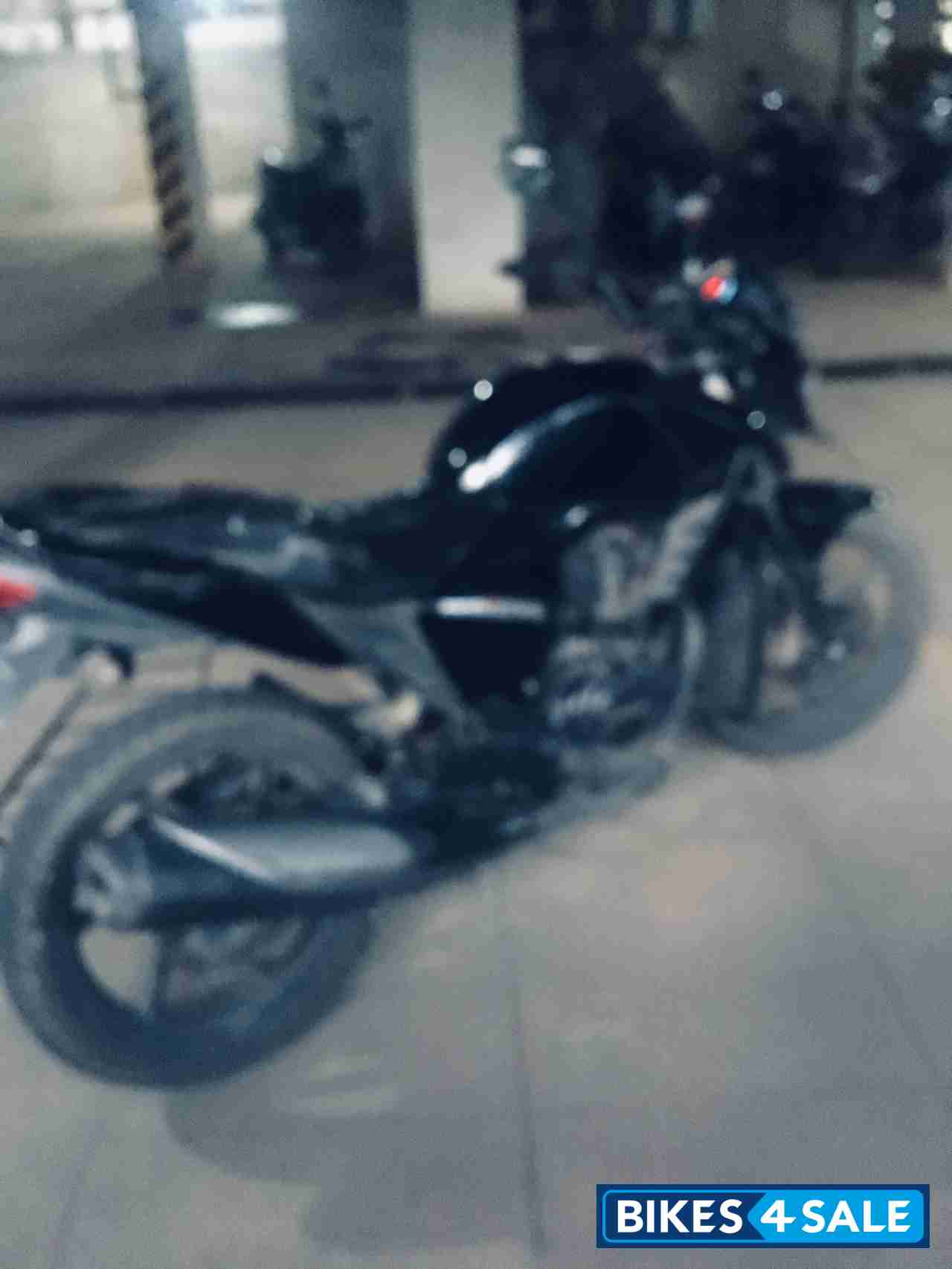 Black Honda Unicorn Dazzler