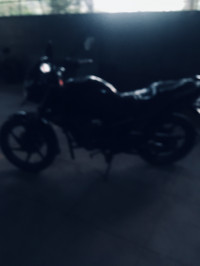 Black Honda Unicorn Dazzler