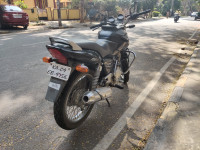 Black Bajaj Pulsar 150 Round Headlight