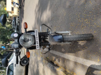 Black Bajaj Pulsar 150 Round Headlight