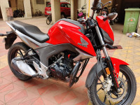 Red Honda CB Hornet 160R ABS
