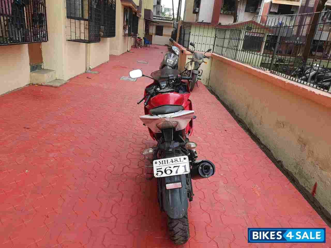 Red Yamaha YZF R15 V2