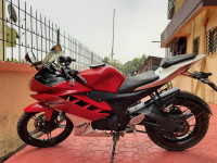 Red Yamaha YZF R15 V2