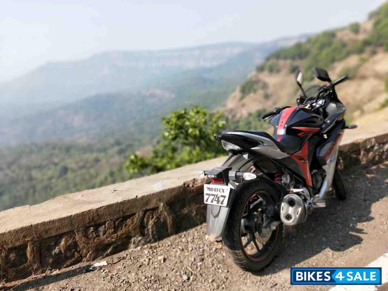 Orange With Black Suzuki Gixxer SF SP