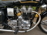 Black Royal Enfield Bullet Standard 350