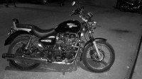 Black Royal Enfield Thunderbird 500