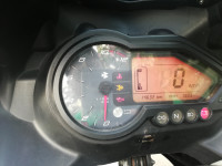 White&black Bajaj Pulsar 220F