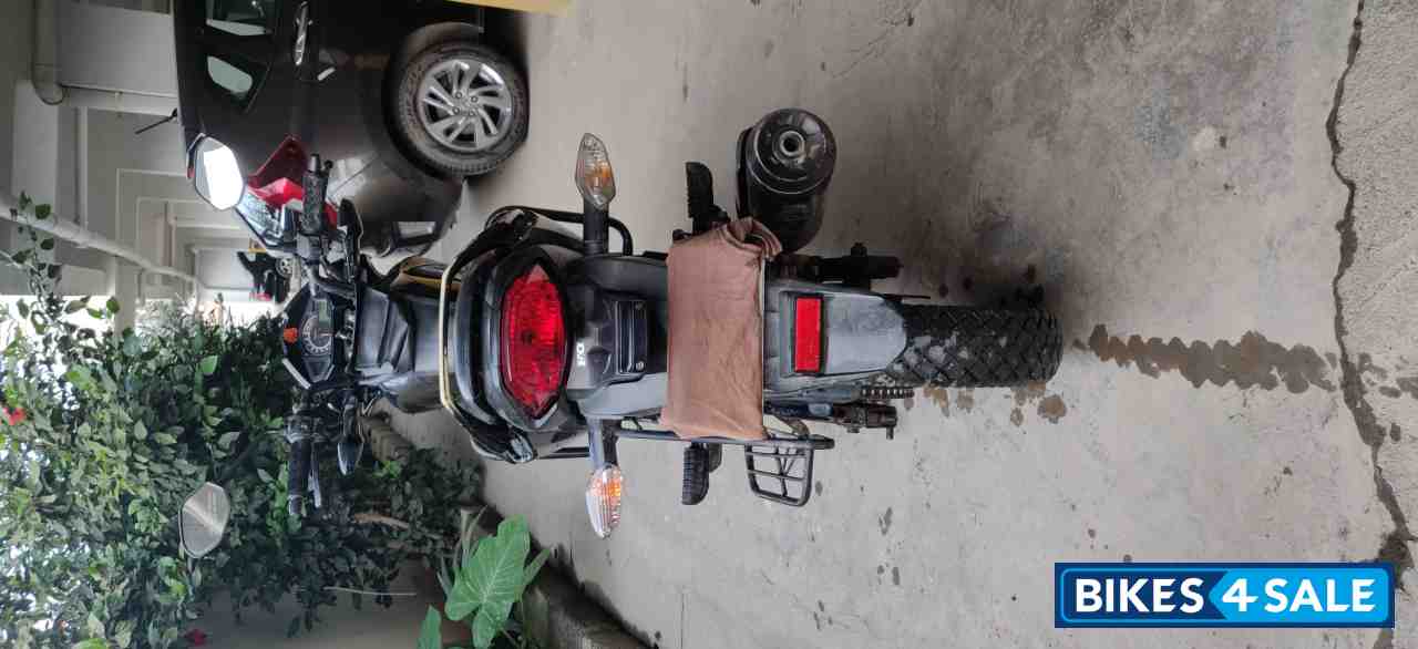 Black Honda Unicorn Dazzler