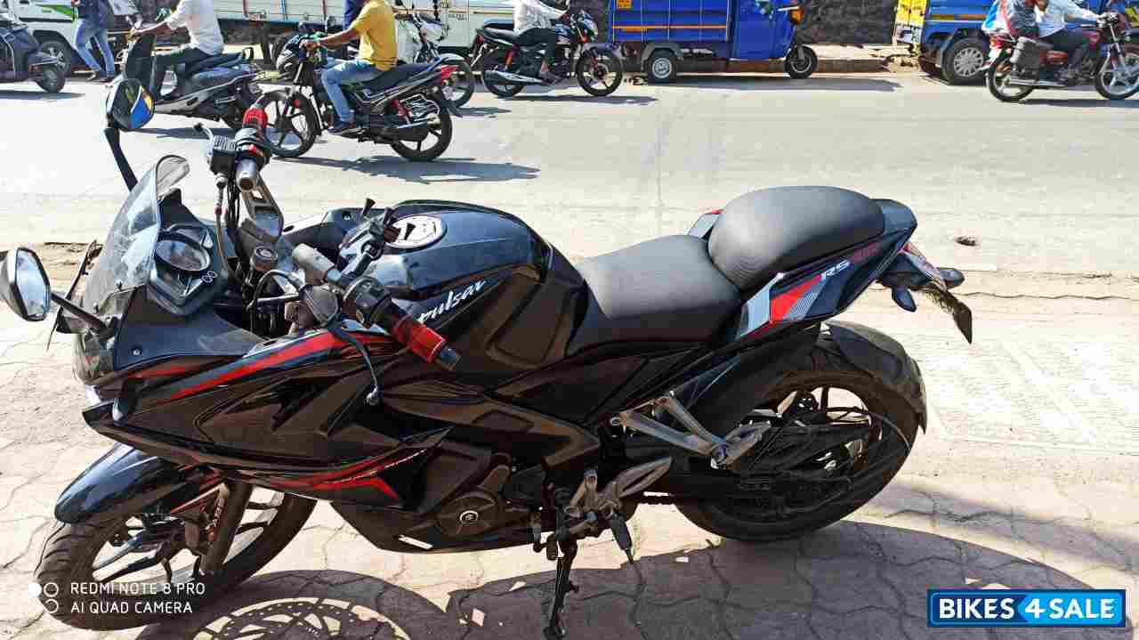 Black And Red Bajaj Pulsar RS 200 ABS