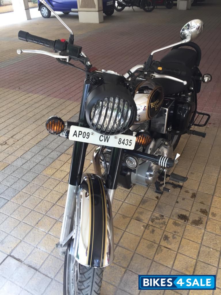 Chrome Black Royal Enfield Classic 500