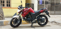 Maroon Red Yamaha FZ-S FI V2