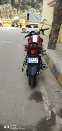 Maroon Red Yamaha FZ-S FI V2