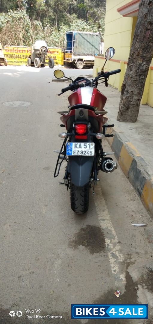 Maroon Red Yamaha FZ-S FI V2 Maroon Red Yamaha FZ-S FI V2