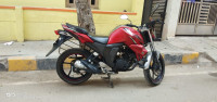 Maroon Red Yamaha FZ-S FI V2