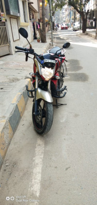 Maroon Red Yamaha FZ-S FI V2