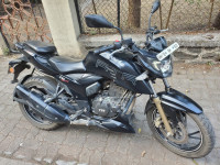 Matte Black TVS Apache RTR 200 4V