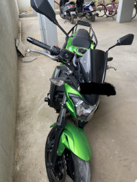 Green Kawasaki Z650 ABS