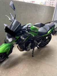 Green Kawasaki Z650 ABS