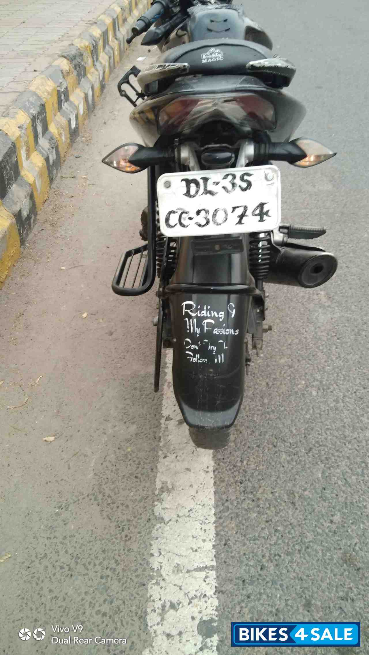 Black Bajaj Pulsar 135LS