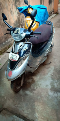 Black TVS Scooty Pep Plus