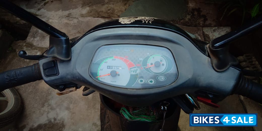 Black TVS Scooty Pep Plus