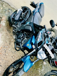 Black Blue Yamaha FZ-S FI V2