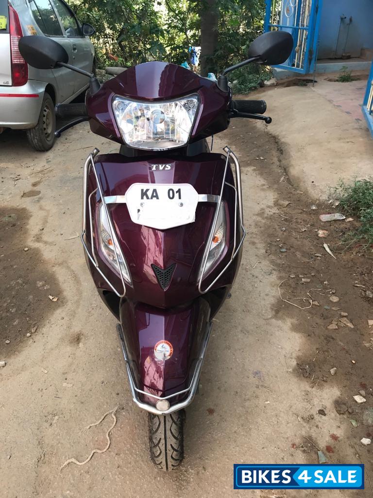 Purple TVS Jupiter ZX