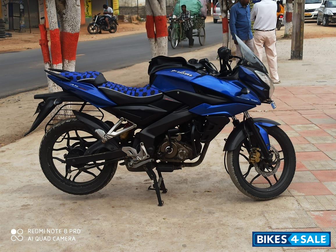 Blue Bajaj Pulsar AS 150
