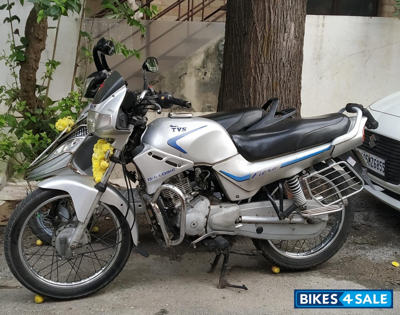 Silver TVS Fiero