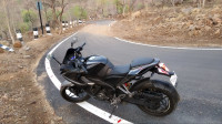Black+grey Bajaj Pulsar RS 200 ABS