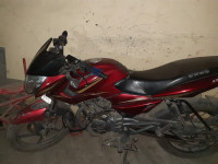 Red Bajaj Pulsar 135LS