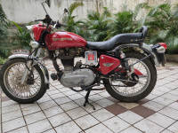 Red Royal Enfield Bullet Electra