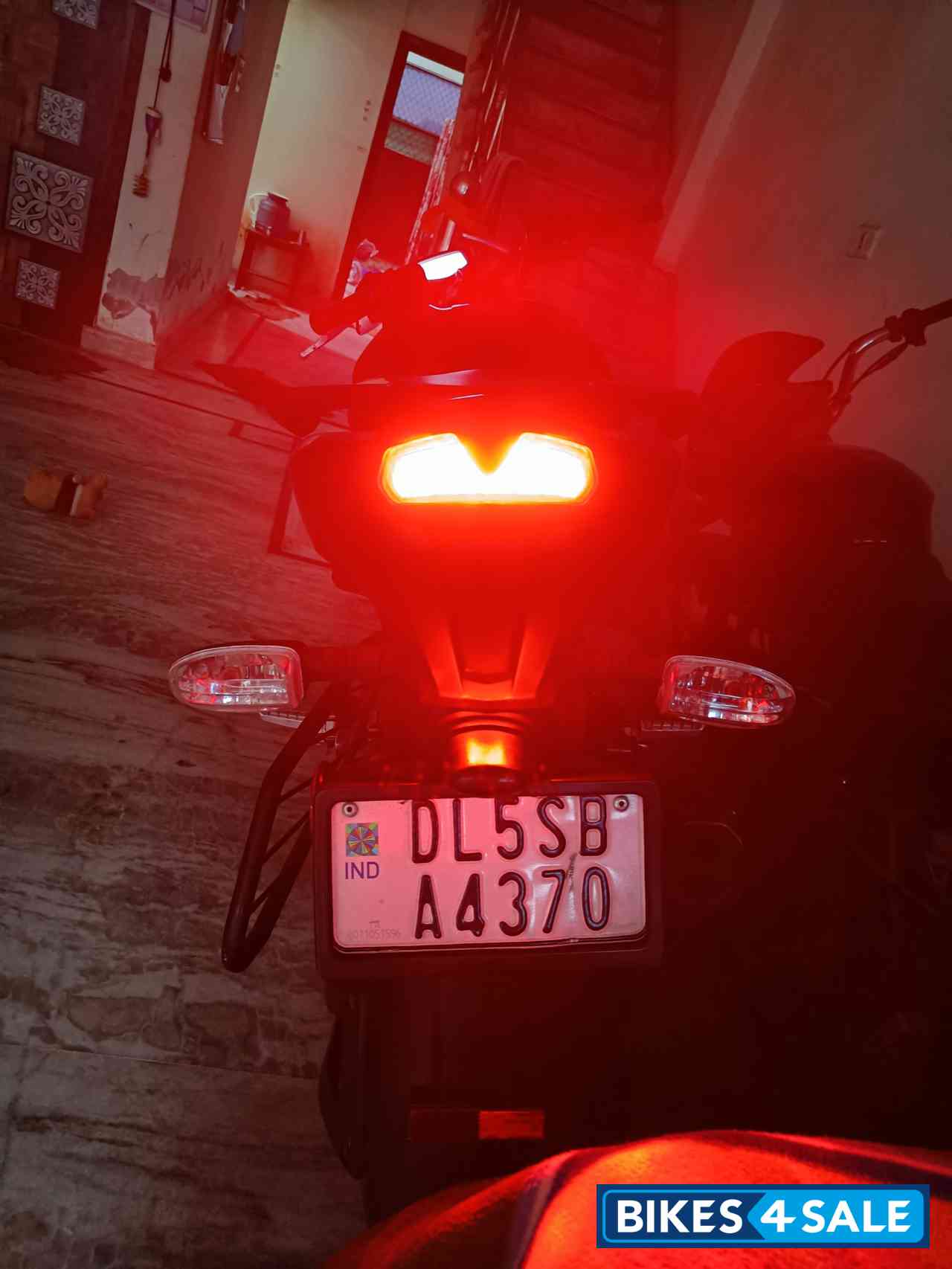 Matte Black TVS Apache RTR 200 4V Matte Black TVS Apache RTR 200 4V