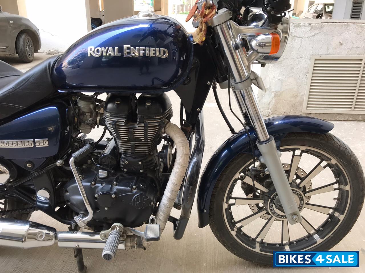 Marine Blue Royal Enfield Thunderbird 350