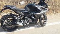 Graphite Black Bajaj Pulsar RS 200 ABS