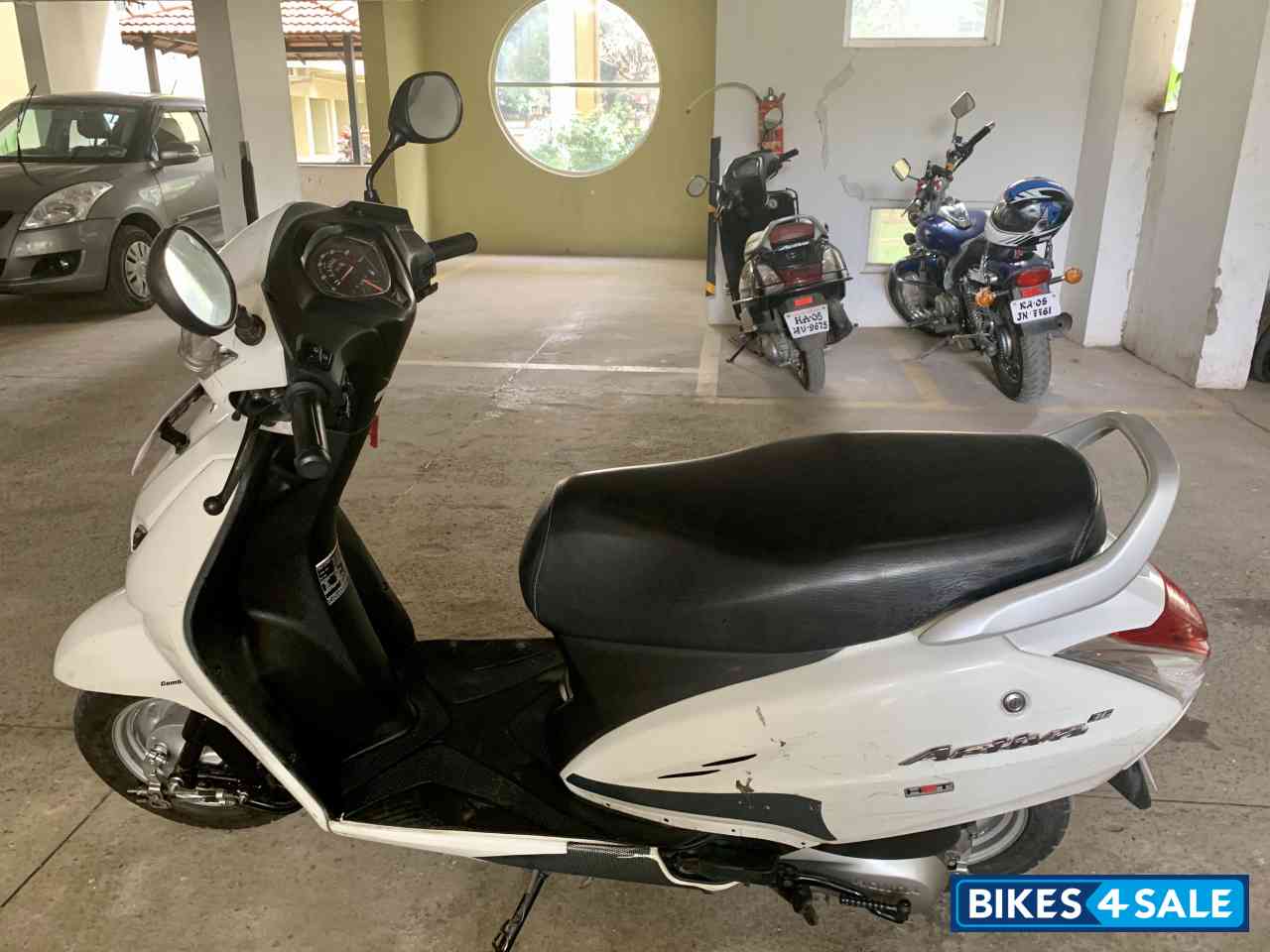 White Honda Activa 3G White Honda Activa 3G