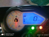 Black And Blue Bajaj Pulsar 150 Twin Disc