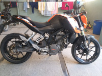 Orange KTM Duke 200