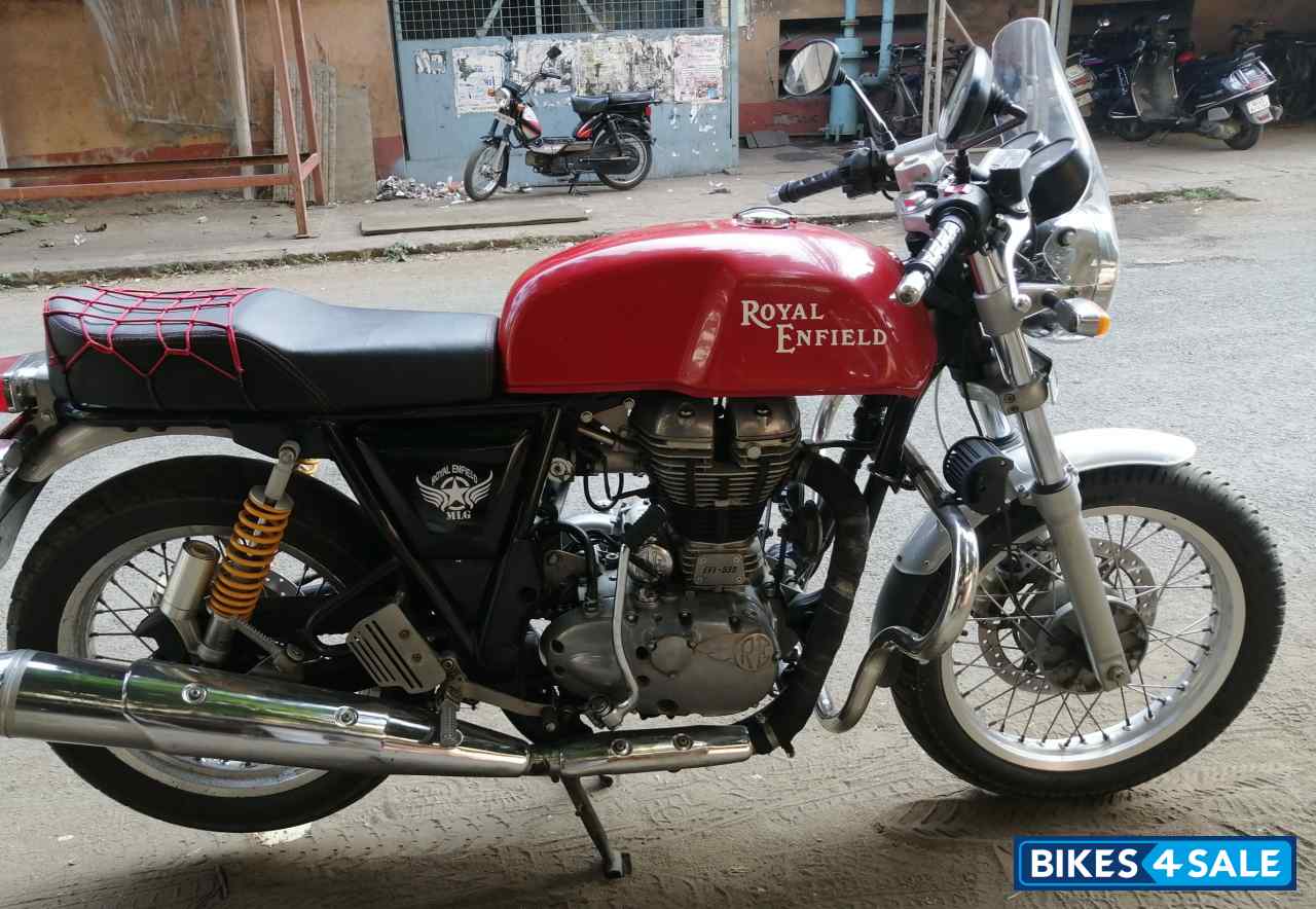 Red Royal Enfield Continental GT 535