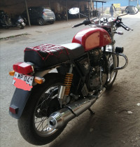 Red Royal Enfield Continental GT 535