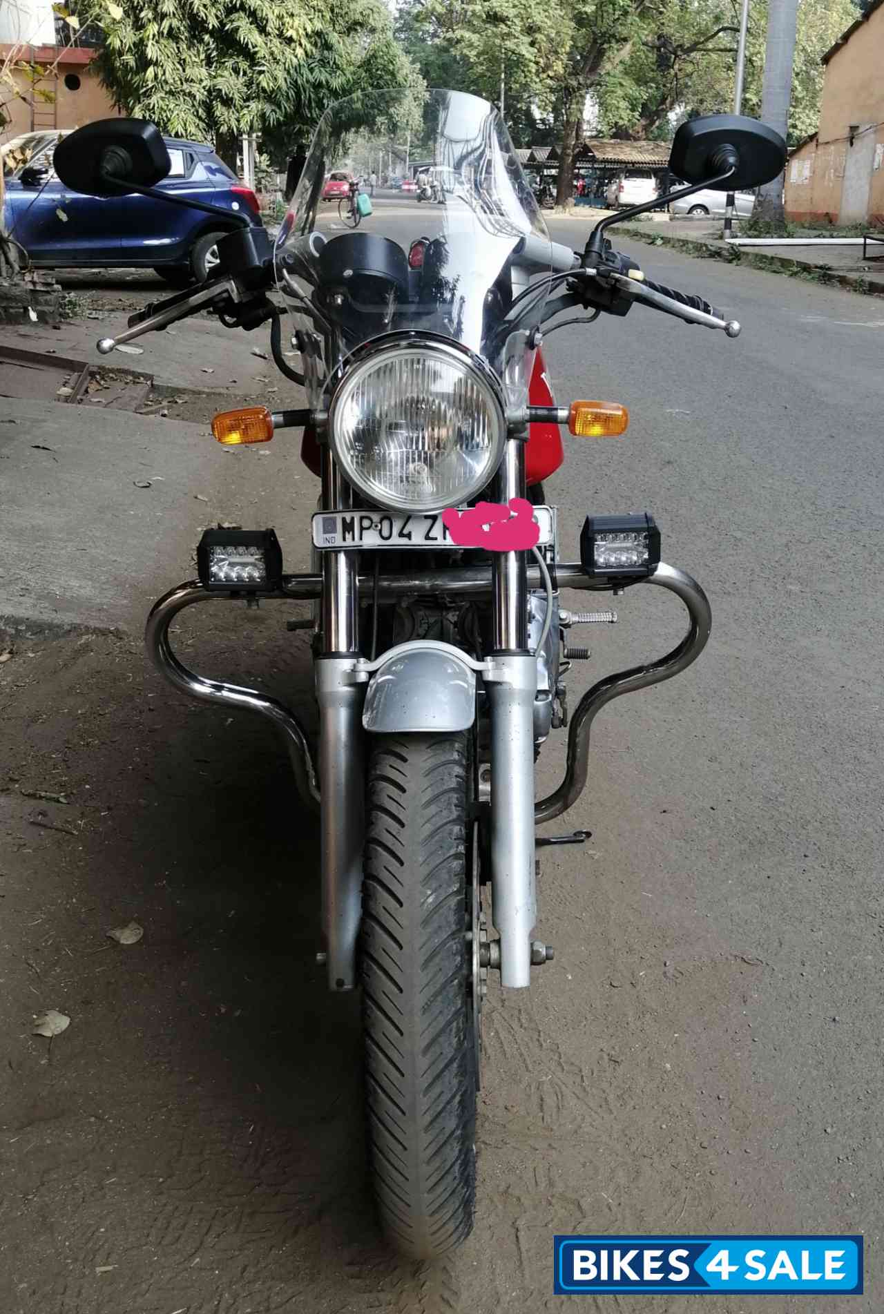 Red Royal Enfield Continental GT 535