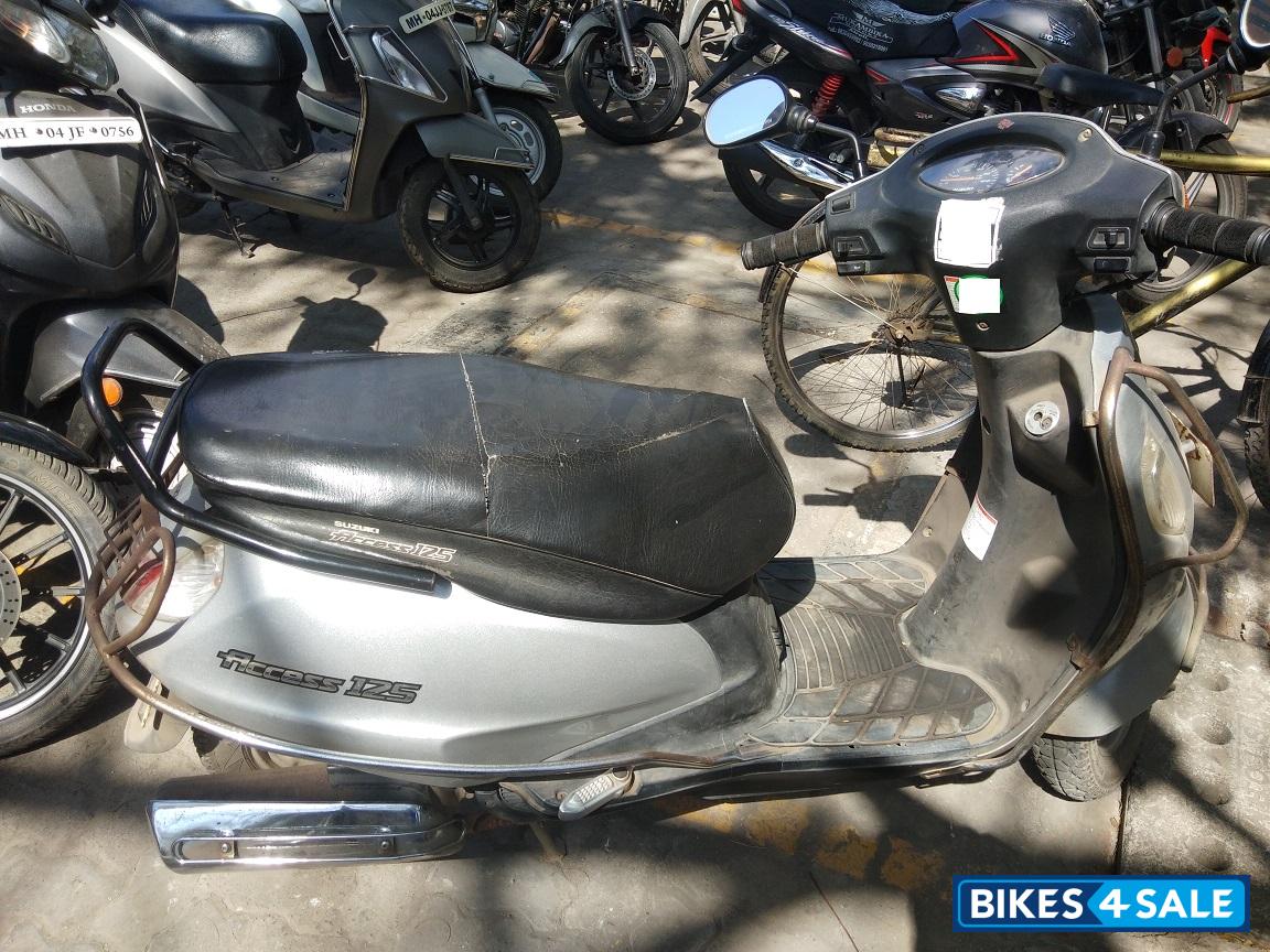 Silver Suzuki Access 125