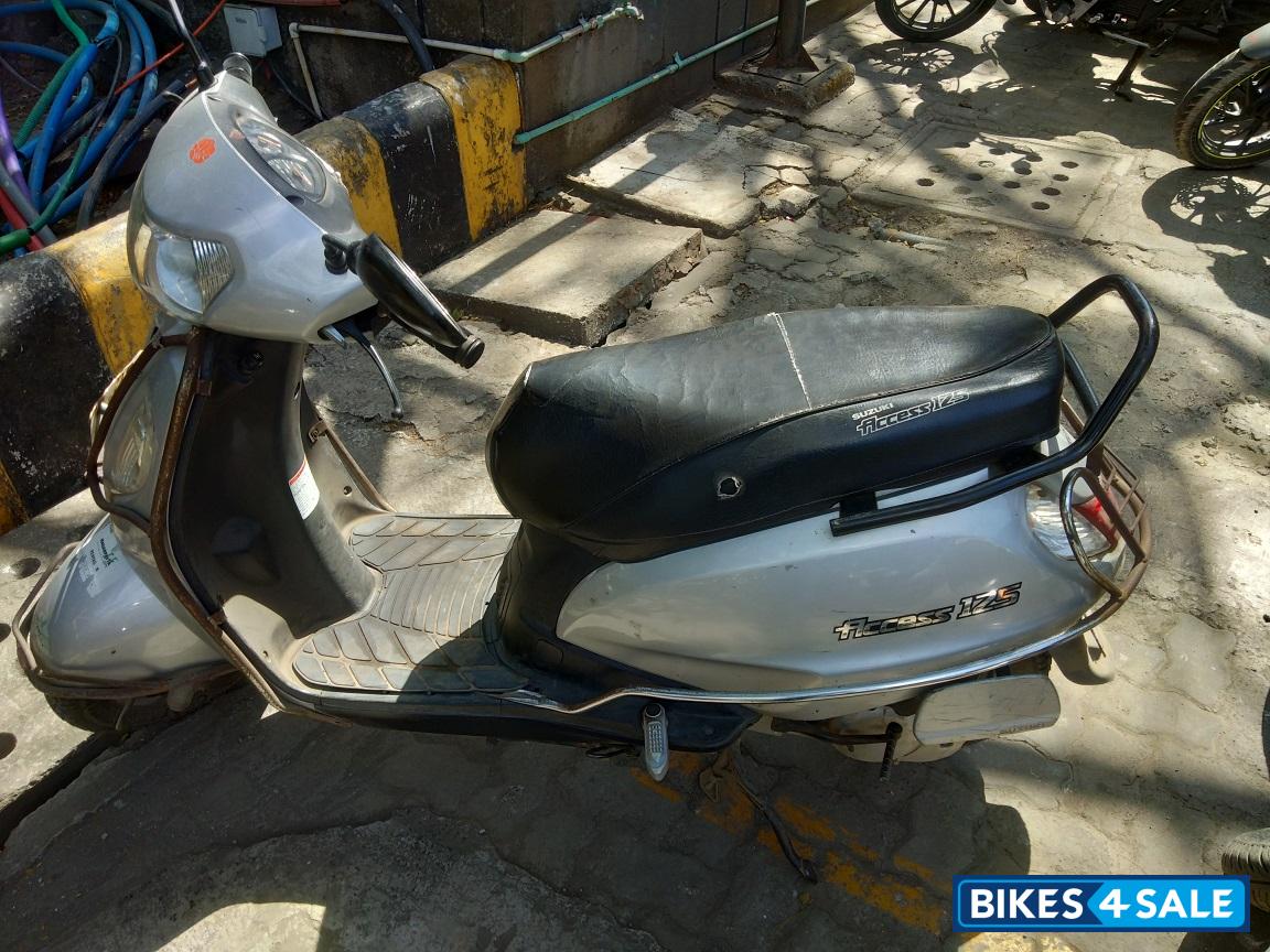 Silver Suzuki Access 125