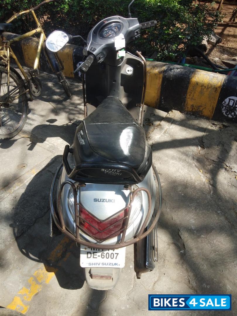 Silver Suzuki Access 125