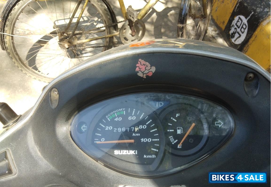 Silver Suzuki Access 125