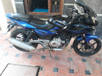 Blue Bajaj Pulsar 220F
